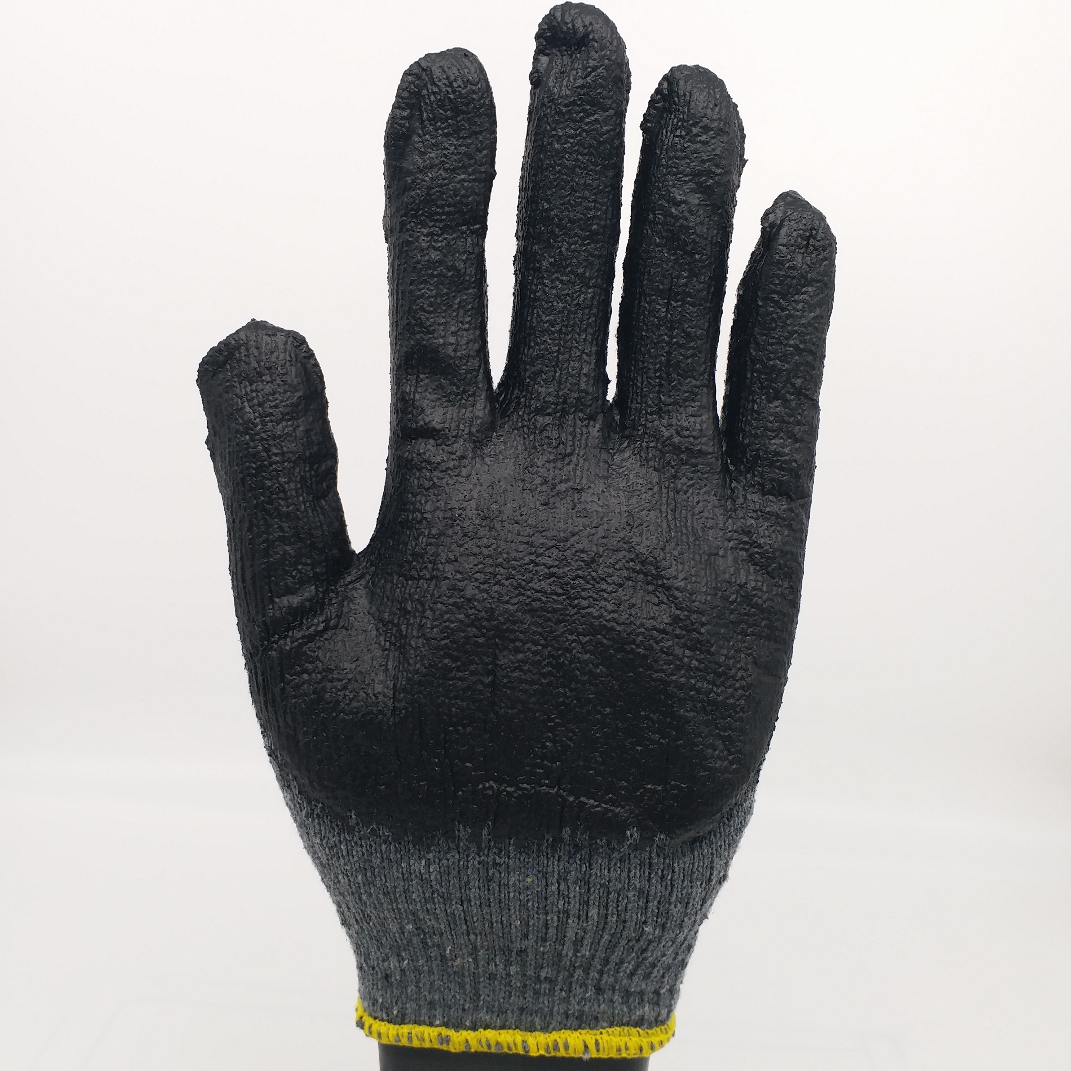 cotton latex working gloves